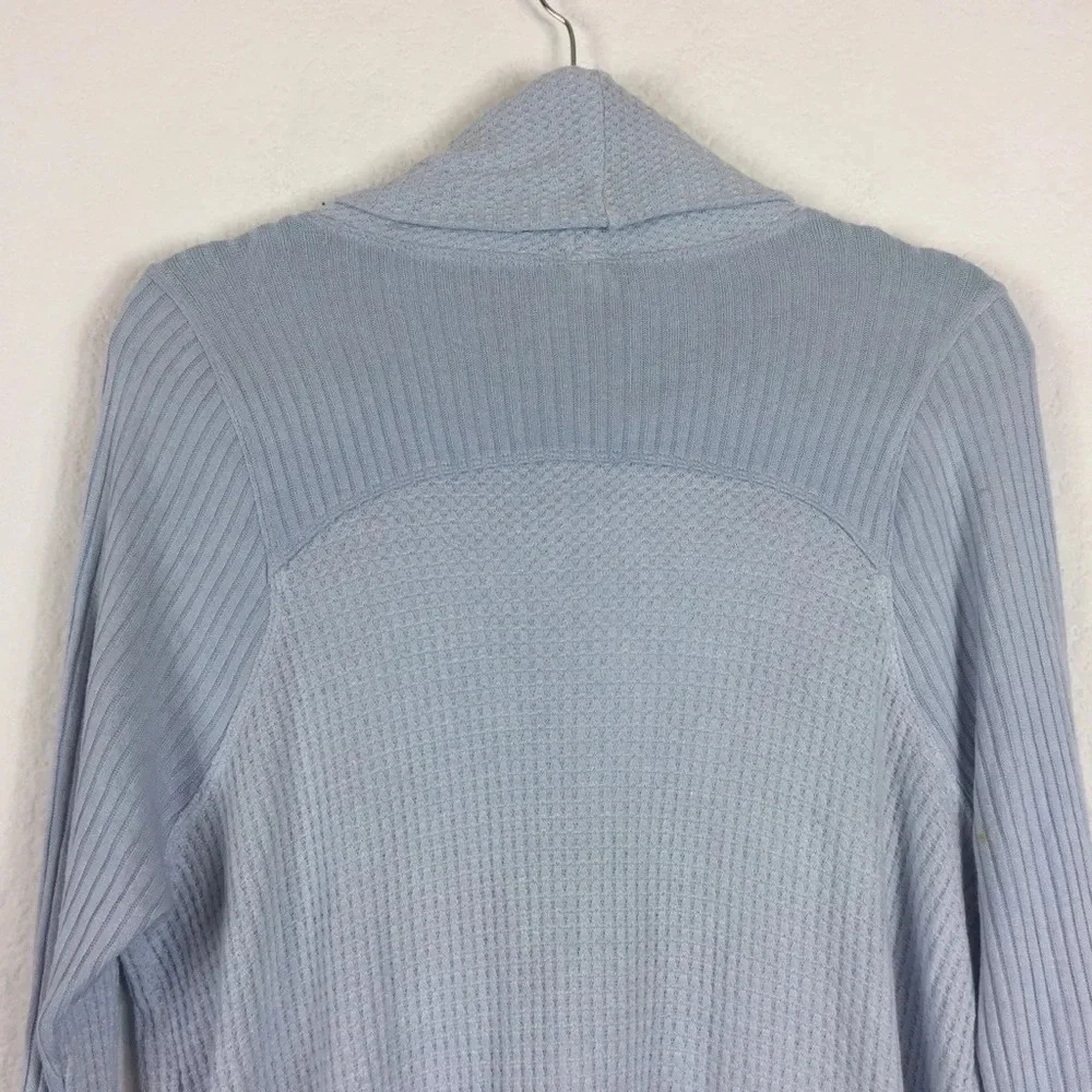 Free People Kristina Drippy Long Sleeve Thermal in Sky Blue Medium